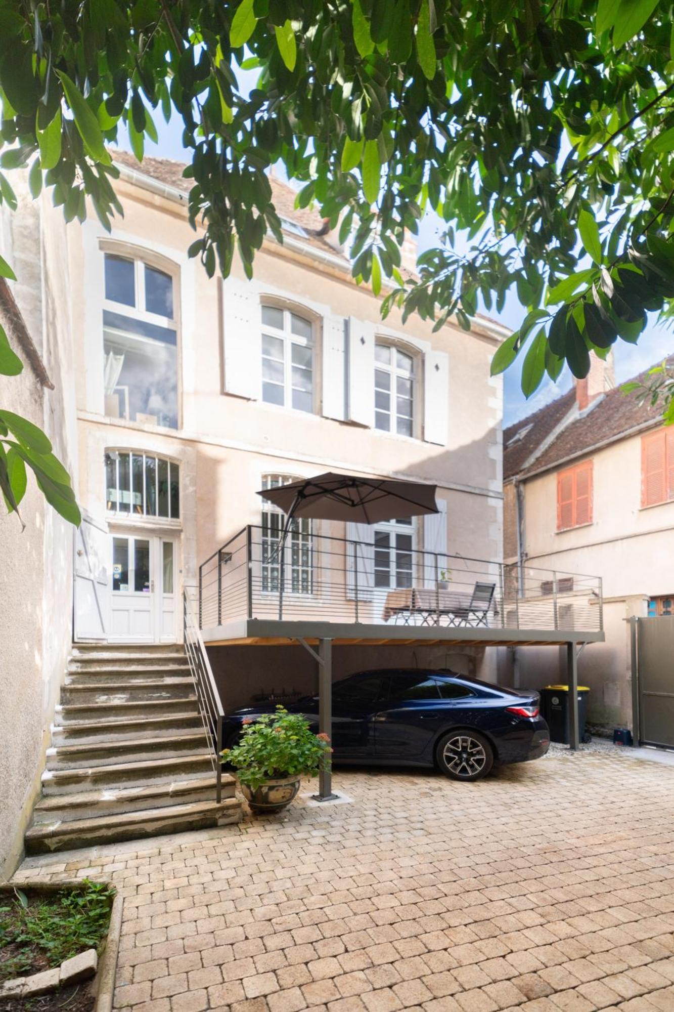 Clos St Eusebe en coeur de ville Auxerre Eksteriør billede